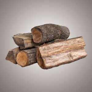 leña de encina en palet